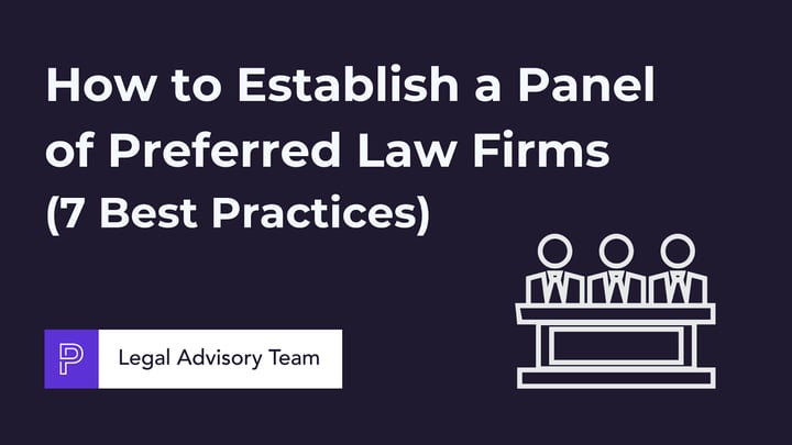 Legal Advisory Best Practices A Practical Guide to Establishing a Panel