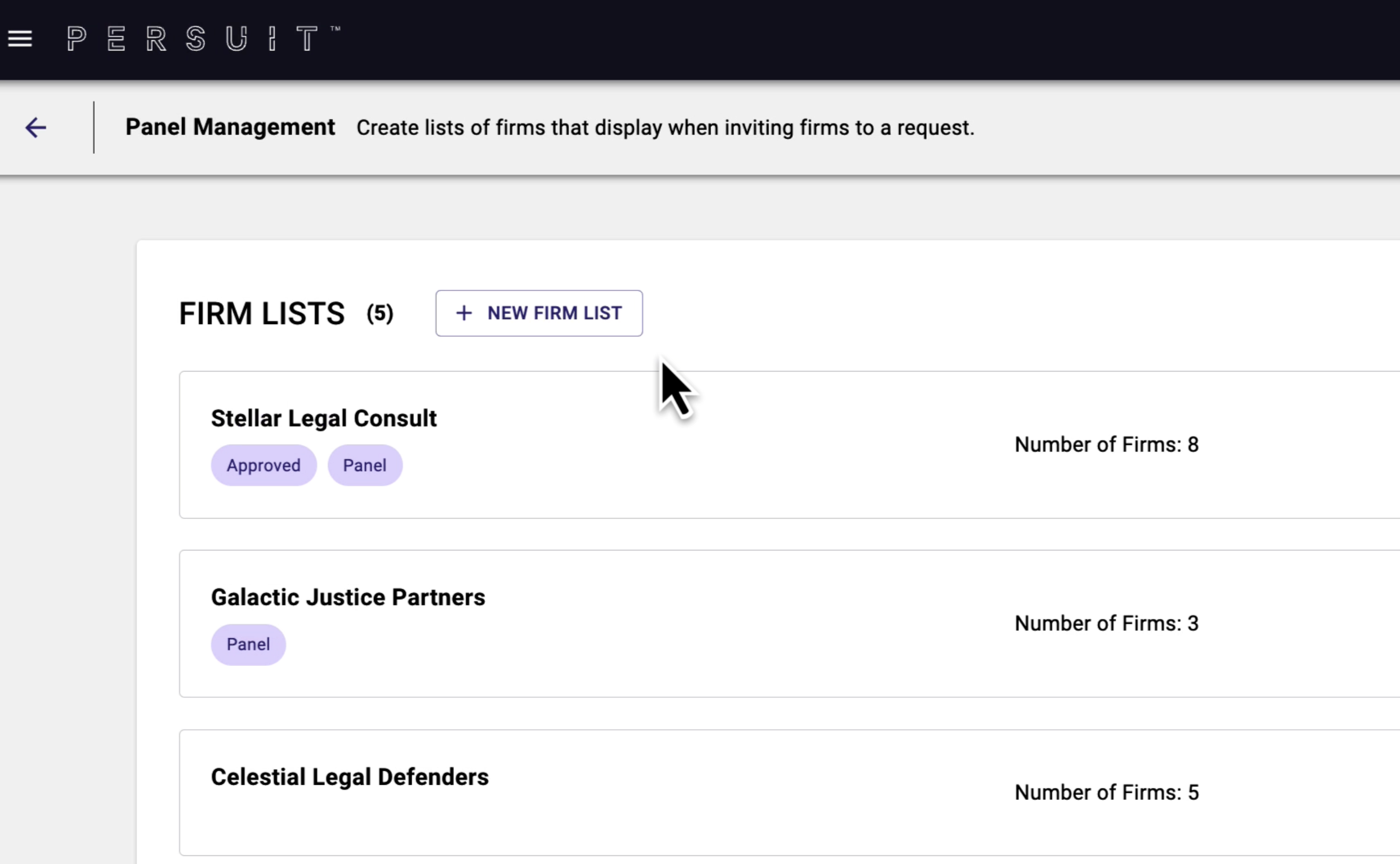 panel management video